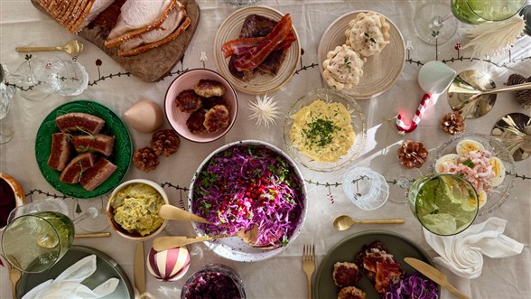 Den luksuriøse julefrokost