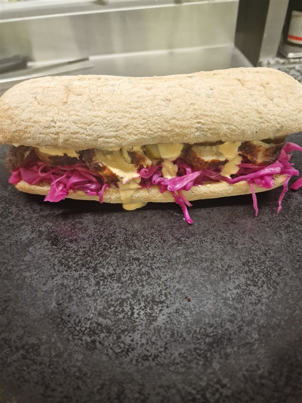 Frikadeller & Rødkål Sandwich