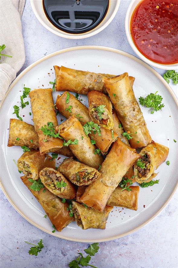 Mini Forårsruller (6 stk)